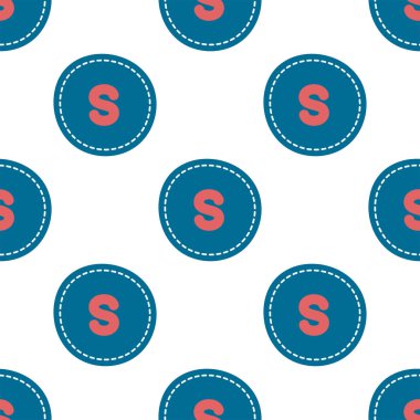 Düz doğrusal tasarım. İngiliz alfabesinin kusursuz dokusu. Küçük harfler. Duvar kağıdı, kalıp dolguları, web sayfası, yüzey dokuları, tekstil baskısı, ambalaj kağıdı için kullanılabilir - Vektör