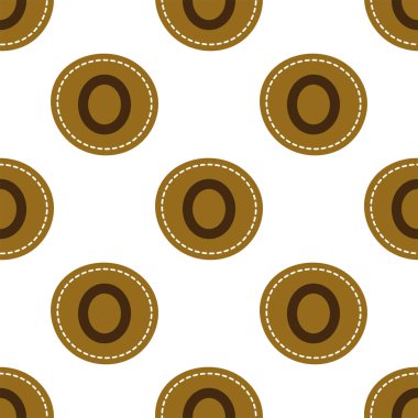 Düz doğrusal tasarım. Sayıların kusursuz dokusu. Sayı -0. Duvar kağıdı, kalıp dolguları, web sayfası, yüzey dokuları, tekstil baskısı, ambalaj kağıdı için kullanılabilir - Vektör