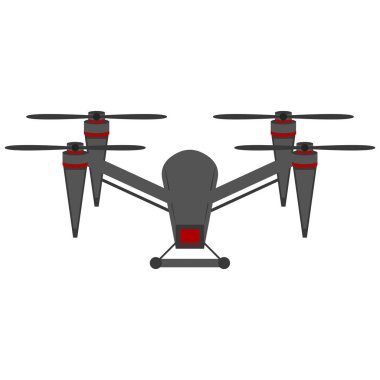 İzole dron oyuncak simgesi