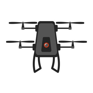 İzole dron oyuncak simgesi