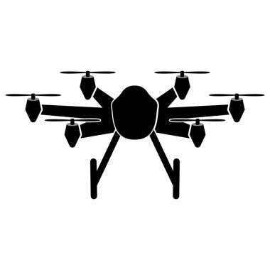 Uçak oyuncak siluet simge