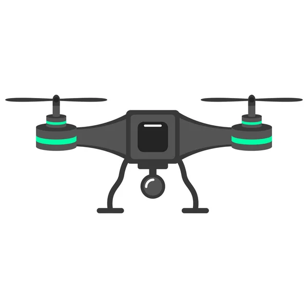 İzole dron oyuncak simgesi — Stok Vektör