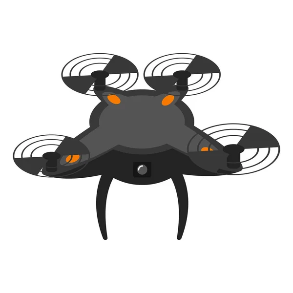 Isolated drone toy icon — Stock Vector