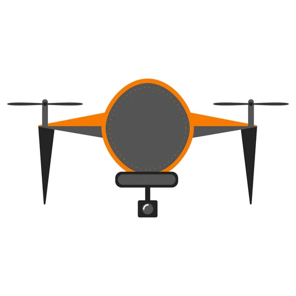 Isolerade Drone Leksak Ikonen Vektor Illustration Design — Stock vektor