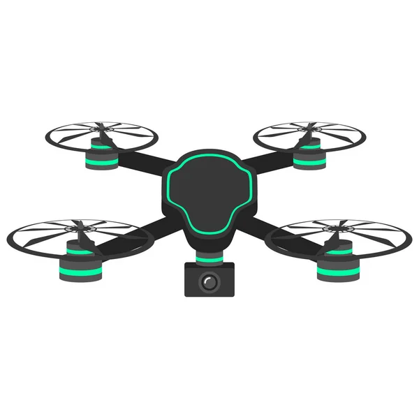 Isolated drone toy icon — Stock Vector