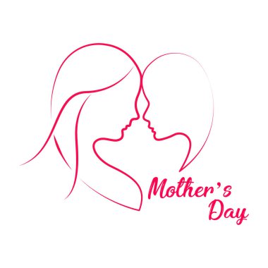 Anne simgesi içeren metin. Anneler günü