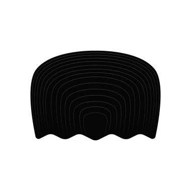 İzole retro bıyık