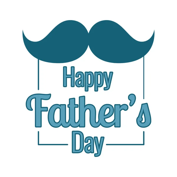 Happy father day — Stock Vector