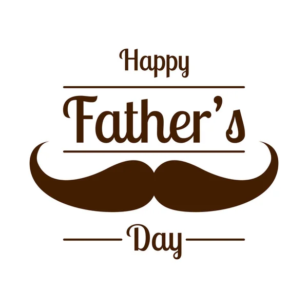 Happy father day — Stock Vector