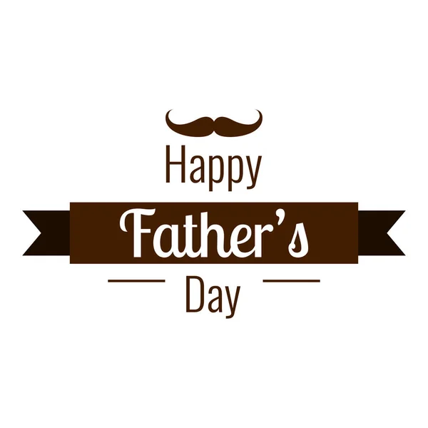 Happy father day — Stock Vector