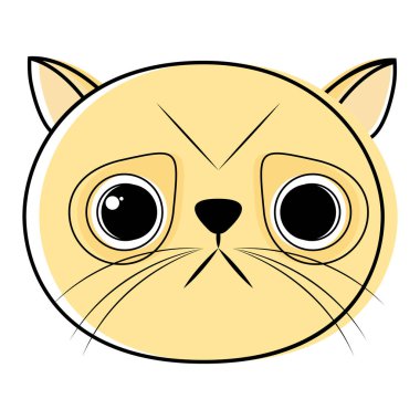 Şirin kedi avatar kroki