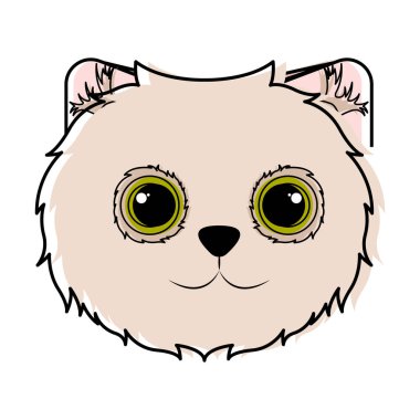 Şirin kedi avatar kroki
