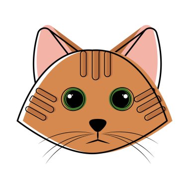 Şirin kedi avatar kroki