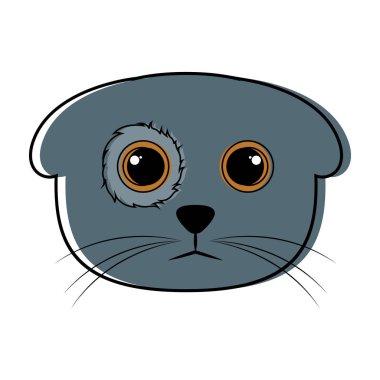 Şirin kedi avatar kroki