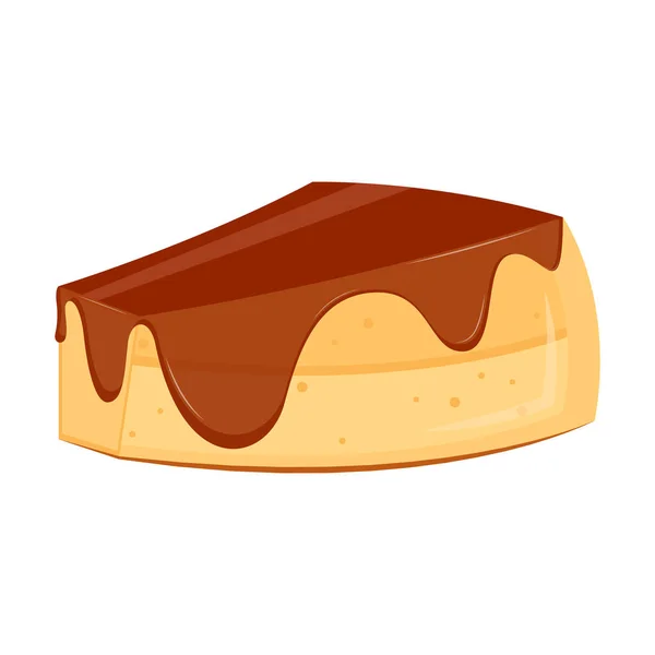 Elszigetelt édes desszert ikon — Stock Vector