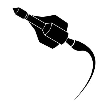 İzole uzay gemisi logosu