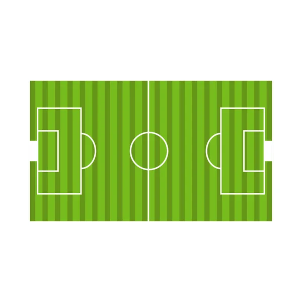 Κάτοψη ποδοσφαίρου — Διανυσματικό Αρχείο