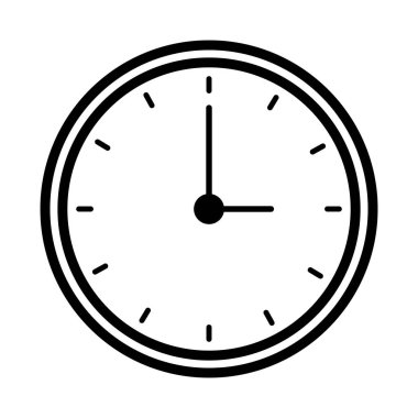 Duvar saati. İş simgesi