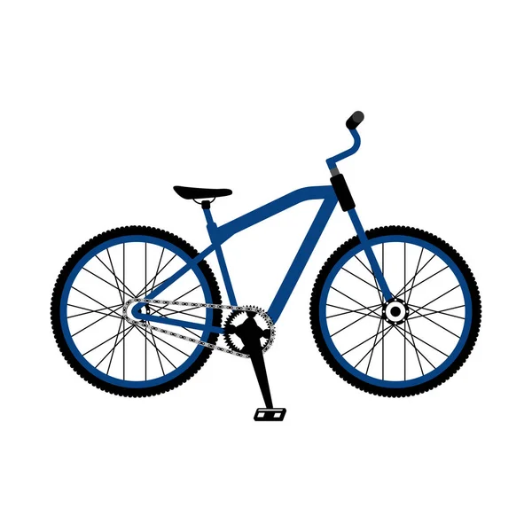 Geïsoleerde fiets pictogram — Stockvector