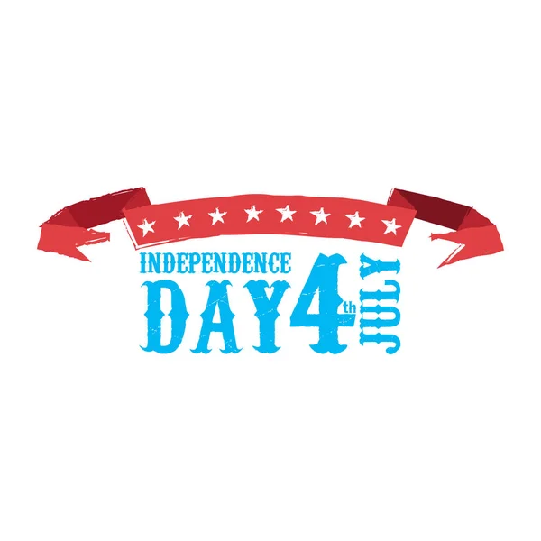 Happy Independence Day 4Th July Vector Illustration Design Royalty Free Stock Illustrations