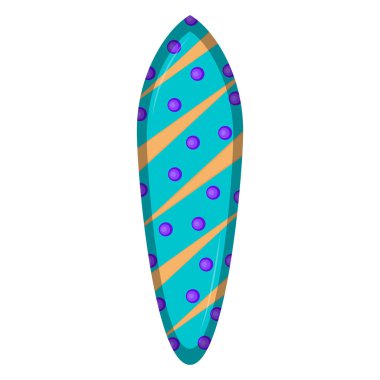 İzole sörf tahtası simgesi