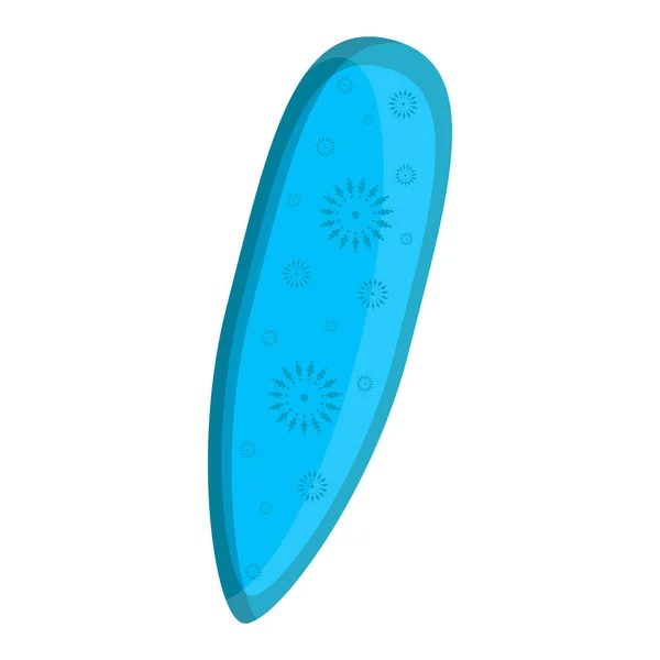 Isolée icône de la planche de surf — Image vectorielle