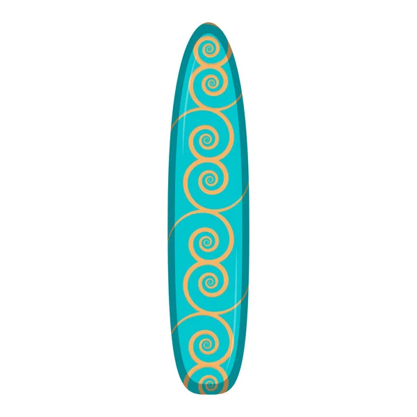 Icono de tabla de surf aislado — Vector de stock