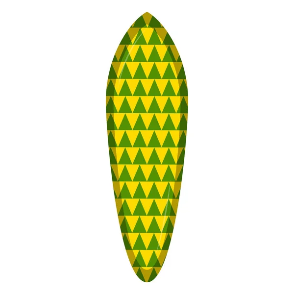 Icono de tabla de surf aislado — Vector de stock