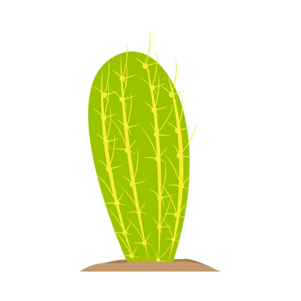 Icono aislado de cactus retro — Vector de stock