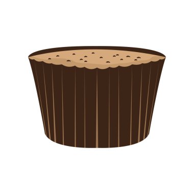 İzole edilmiş kek simgesi