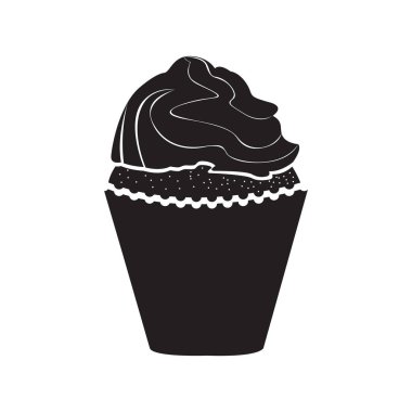 İzole cupcake görüntü