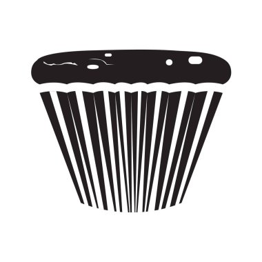 İzole edilmiş kek simgesi