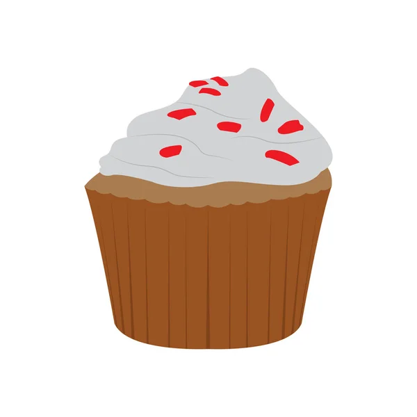 Vereinzelte Cupcake-Ikone — Stockvektor