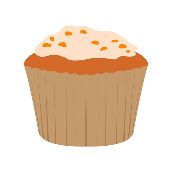 Ícone de muffin isolado — Vetor de Stock