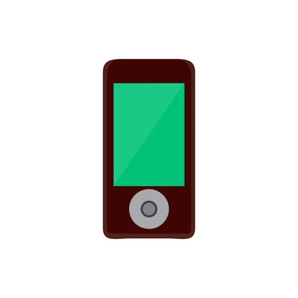 Izolované staré mobilní telefon ikona — Stockový vektor
