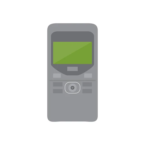 Ícone de celular antigo isolado — Vetor de Stock