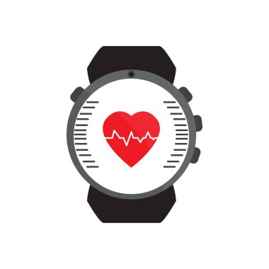 İzole akıllı saat simgesi