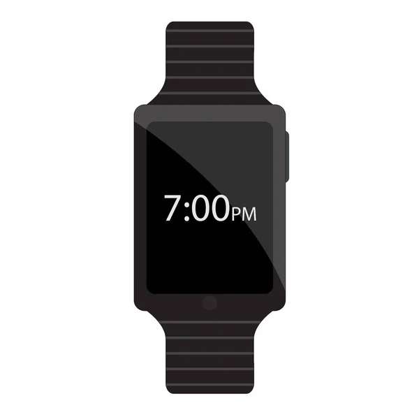 Ícone de smartwatch isolado — Vetor de Stock