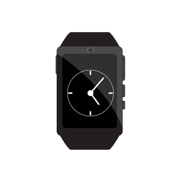 Icono de reloj inteligente aislado — Vector de stock