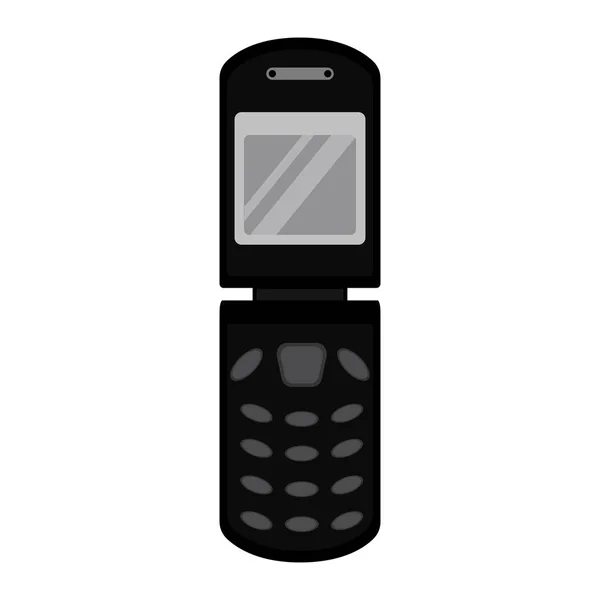 Geïsoleerde oude cellphone-pictogram — Stockvector