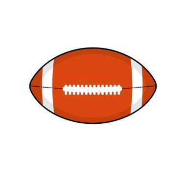 İzole futbol topu simgesini