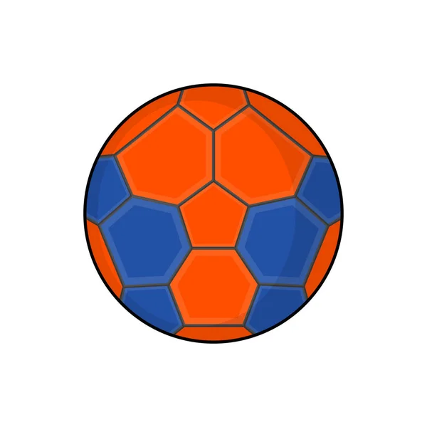 Ícone de bola de futebol isolado —  Vetores de Stock