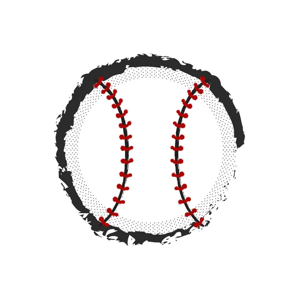 Isolierte Baseball-Ikone — Stockvektor