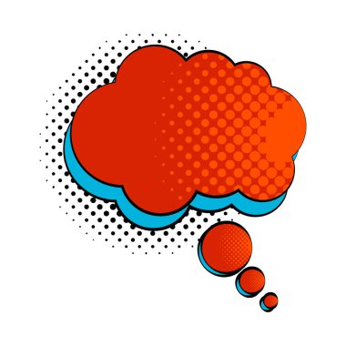 İzole komik konuşma balonu