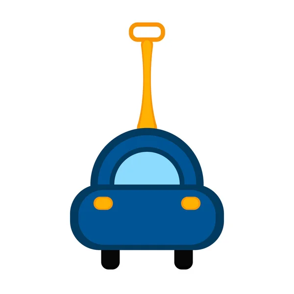 Icono de juguete de coche aislado — Archivo Imágenes Vectoriales