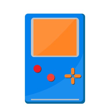 İzole taşınabilir video oyunu konsolu simgesi