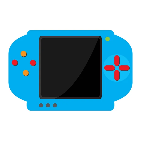 Isolated portable videogame console icon — Stock Vector