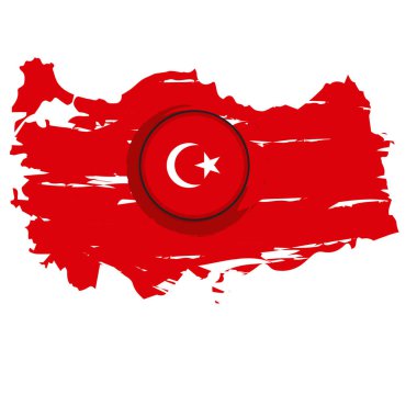 Bir etiket ile Türkiye Haritası