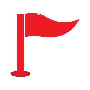 İzole harita giriş simgesi. Vektör çizim tasarım