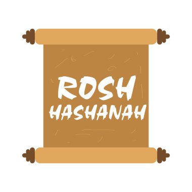 Eski parşömen. Rosh Hashanah